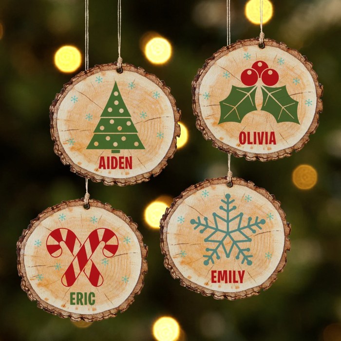 Wood christmas ornament ideas