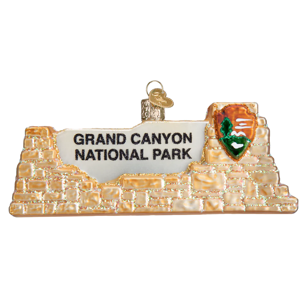 Grand canyon christmas ornament