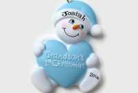 Grandson's first christmas ornament 2023